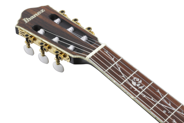 Preview: Ibanez Signature Tim Henson TOD10N, Sitka Fichte massiv/ Sapele, Pickup, Cutaway, Slimline